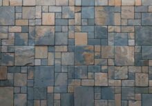 Brown hue of Carolina Natural Stones Wall Cladding