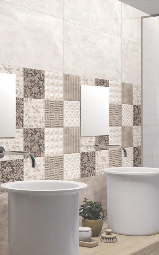 Opera Wall Tiles by Kajaria in Bathroom