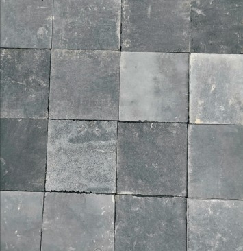 L. Black (1 x 1) Natural Stones for wall cladding or paving