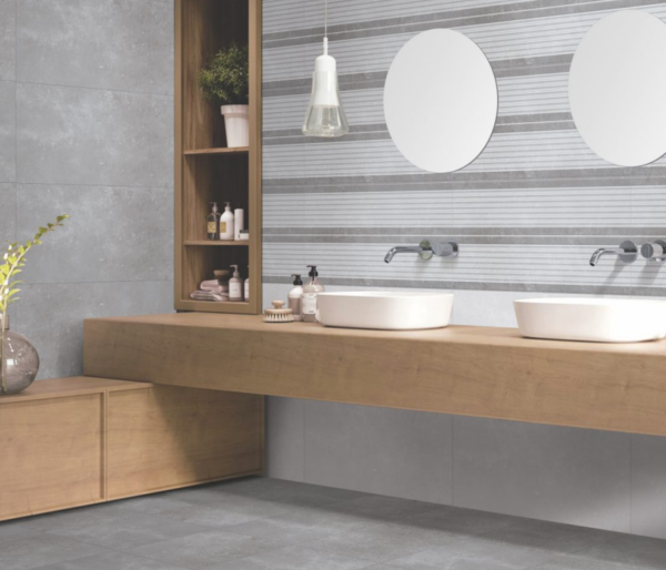 Lunetta Wall tiles perfectly suits in bathroom