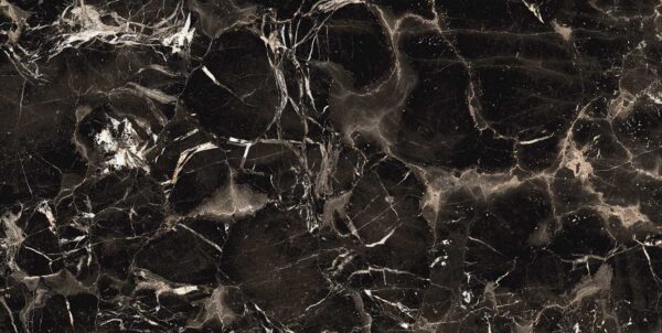 Black hue of Marron Emperor Kajaria GVT Floor Tiles
