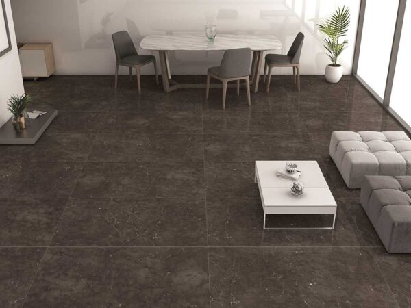 Imperial Brown Kajaria GVT floor tiles