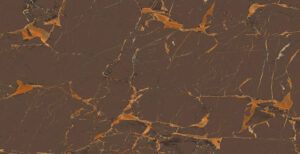 Brown Shade with Marble Pattern of Portoro Flame Kajaria GVT Floor tiles